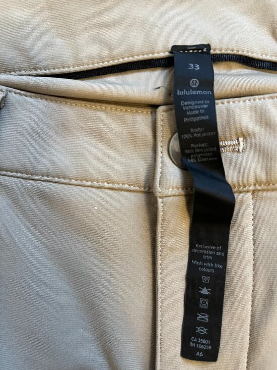 Lululemon ABC Classic-Fit Pants - Picture 3 of 3